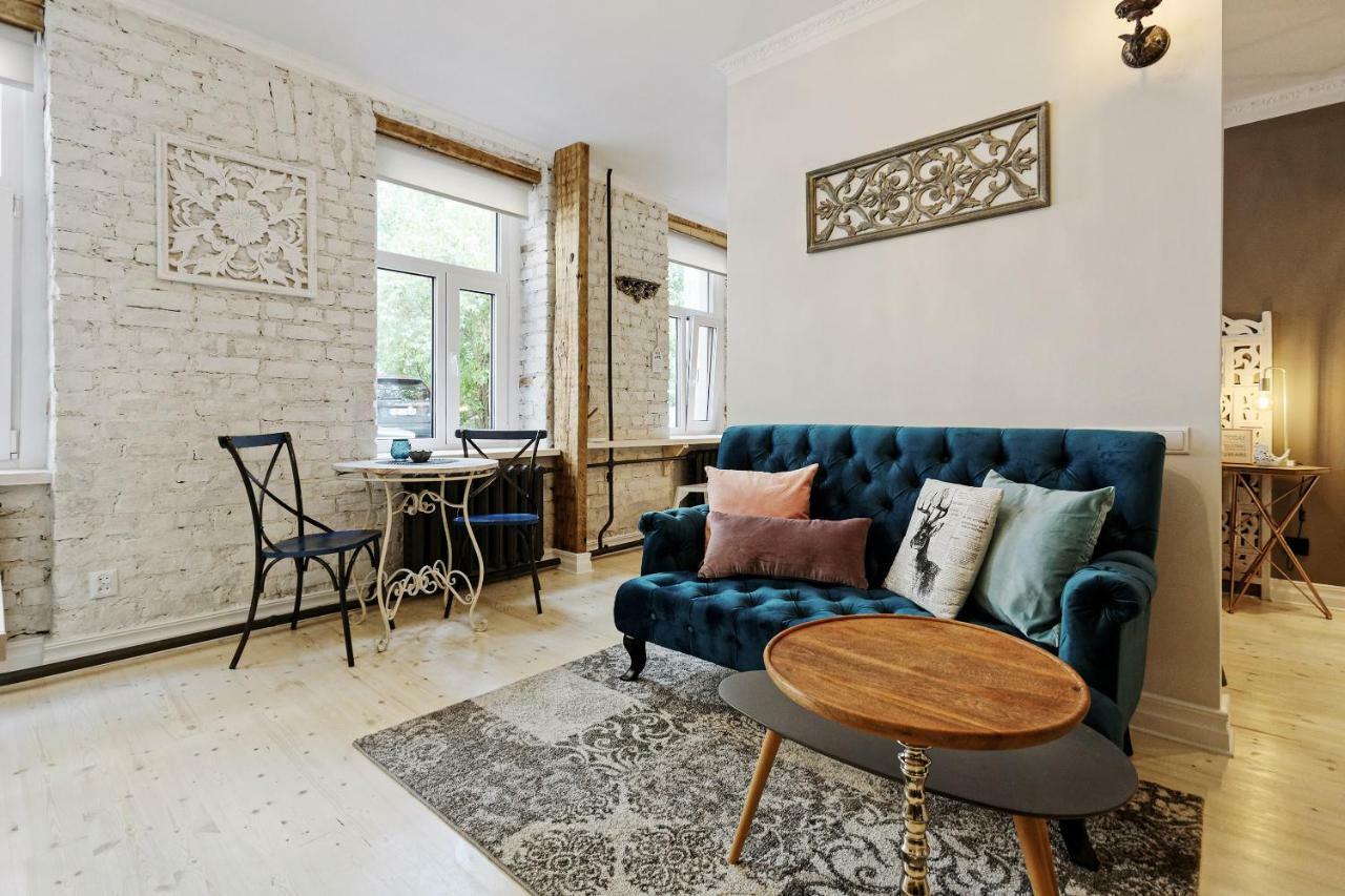 Riga Silent Center Boutique Apt. +Free Parking المظهر الخارجي الصورة