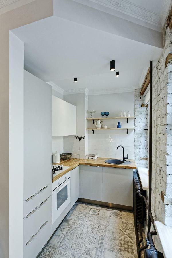 Riga Silent Center Boutique Apt. +Free Parking المظهر الخارجي الصورة