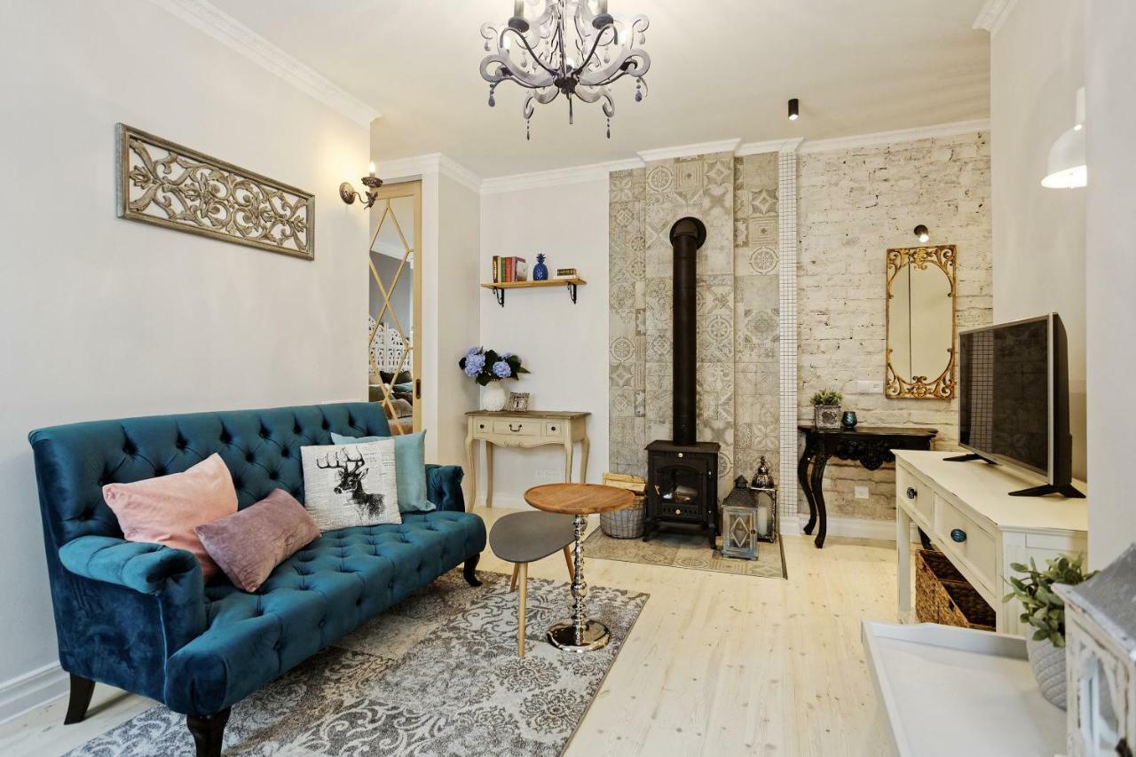 Riga Silent Center Boutique Apt. +Free Parking المظهر الخارجي الصورة