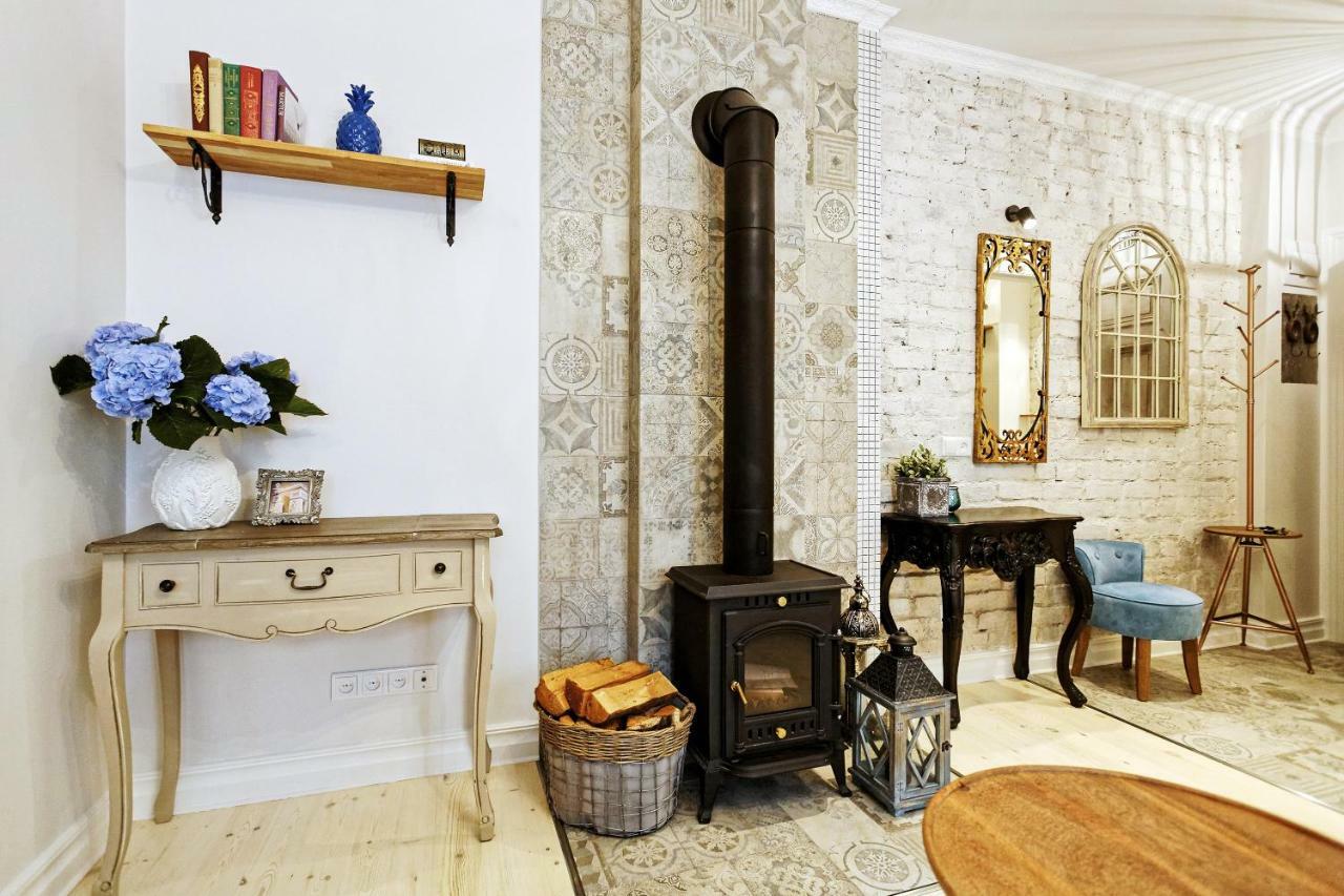Riga Silent Center Boutique Apt. +Free Parking المظهر الخارجي الصورة