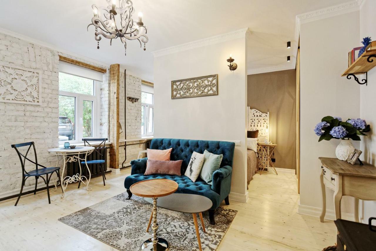 Riga Silent Center Boutique Apt. +Free Parking المظهر الخارجي الصورة