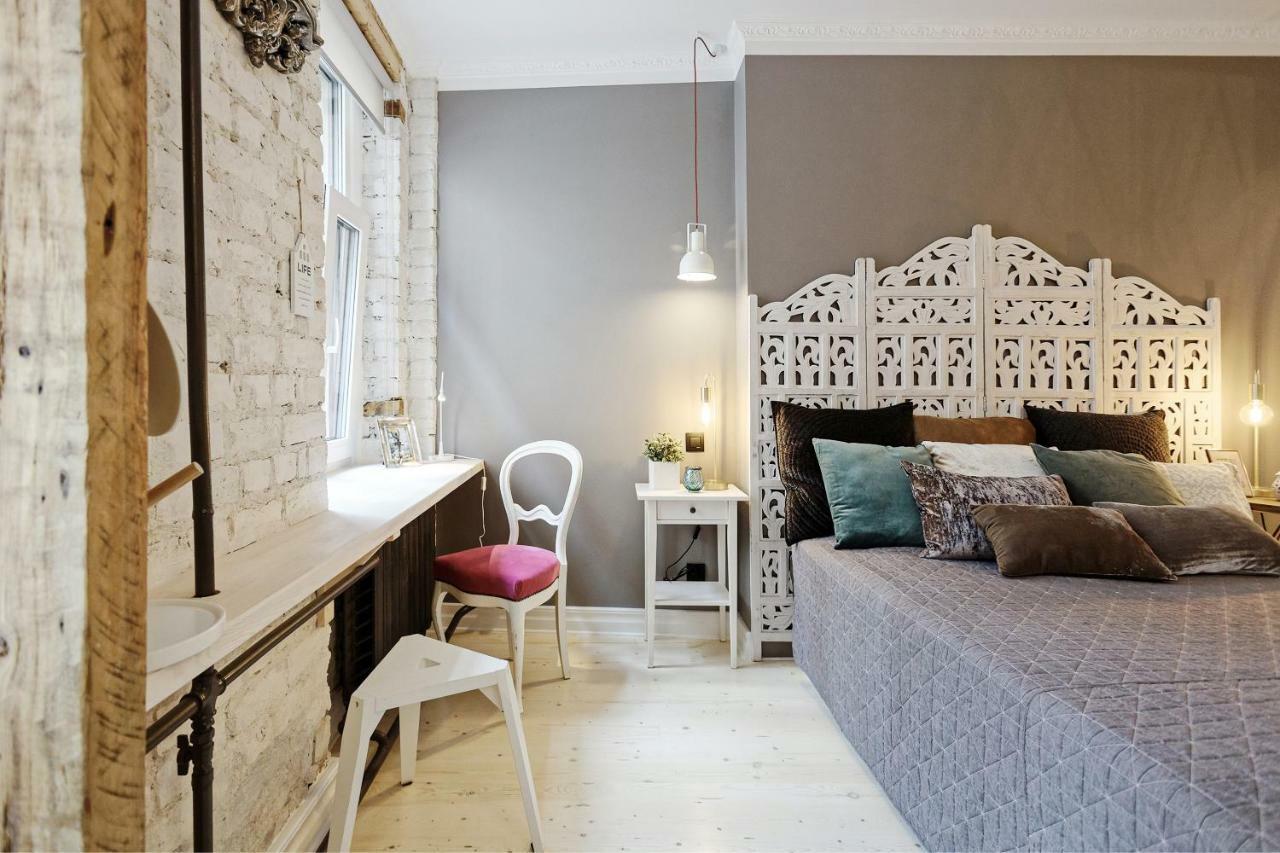 Riga Silent Center Boutique Apt. +Free Parking المظهر الخارجي الصورة