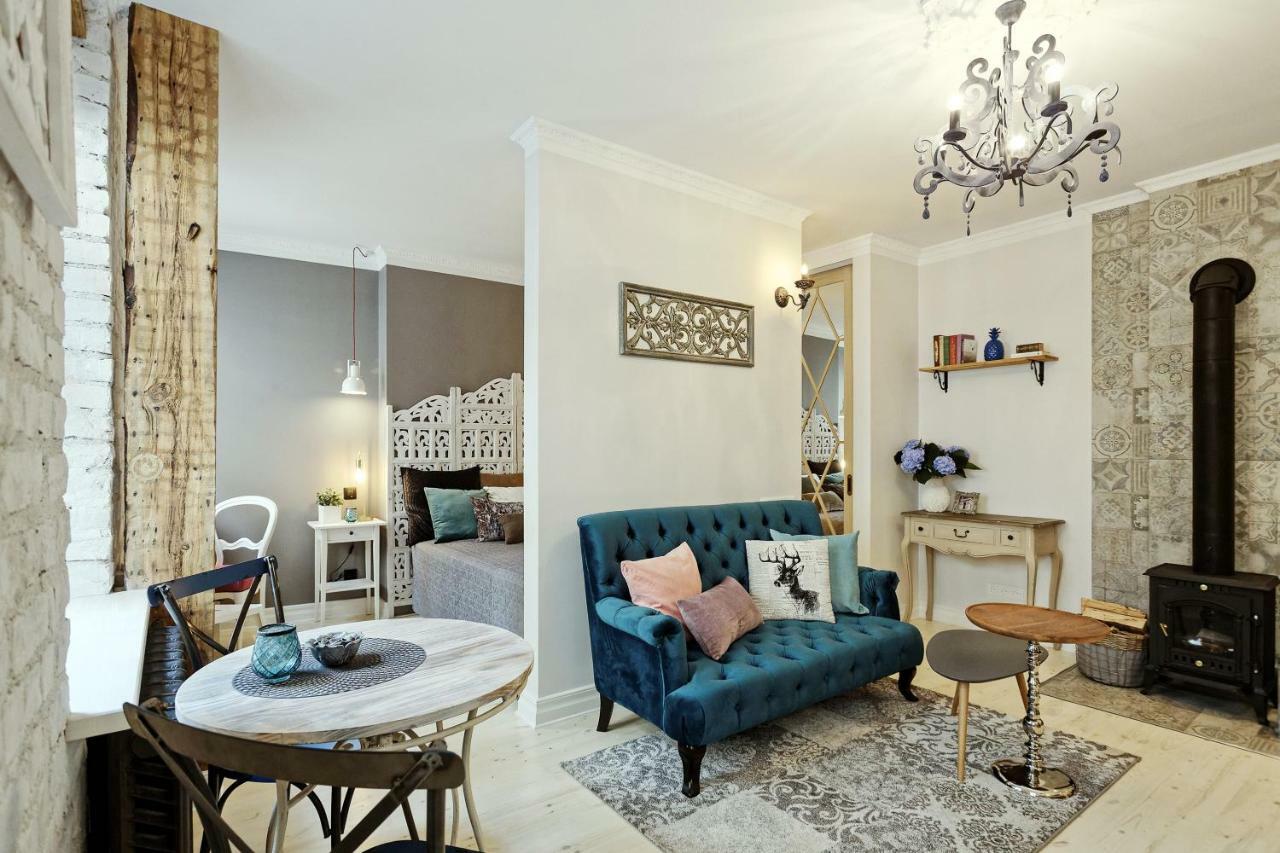 Riga Silent Center Boutique Apt. +Free Parking المظهر الخارجي الصورة
