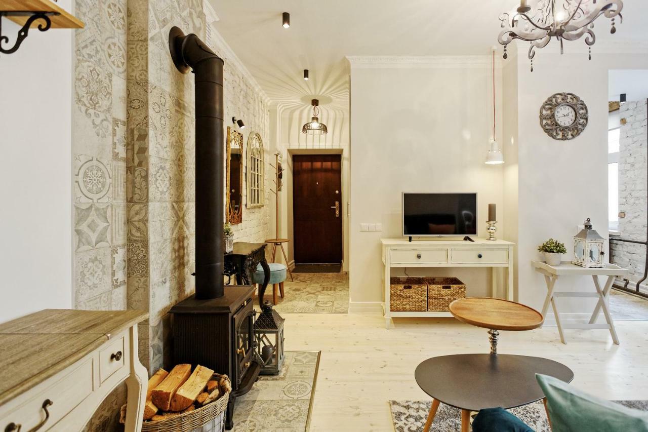 Riga Silent Center Boutique Apt. +Free Parking المظهر الخارجي الصورة