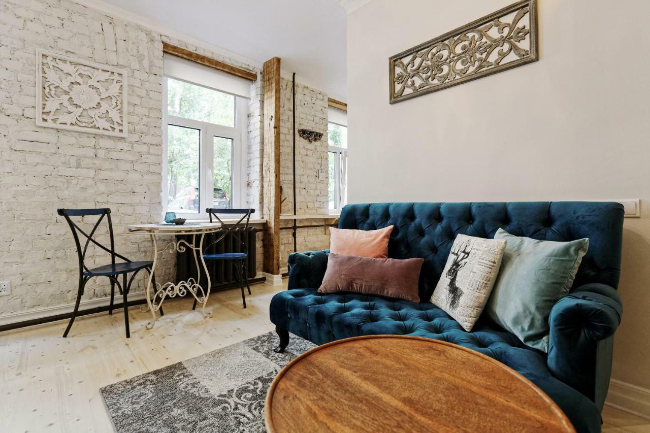Riga Silent Center Boutique Apt. +Free Parking المظهر الخارجي الصورة