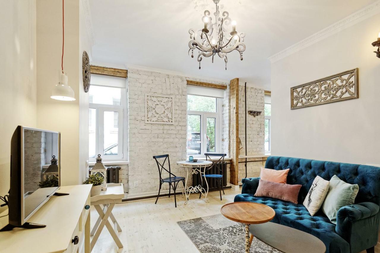 Riga Silent Center Boutique Apt. +Free Parking المظهر الخارجي الصورة
