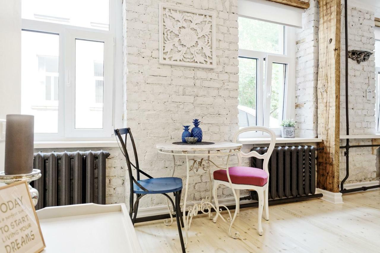 Riga Silent Center Boutique Apt. +Free Parking المظهر الخارجي الصورة